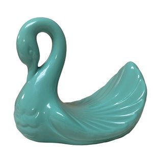 Vintage Andre Richards Mint or Jade Green Ceramic Towel Holder